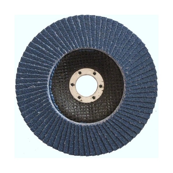 Lamelový brusný kotouč zirkokorundový - Ø 125 mm, zrnitost ZK80
