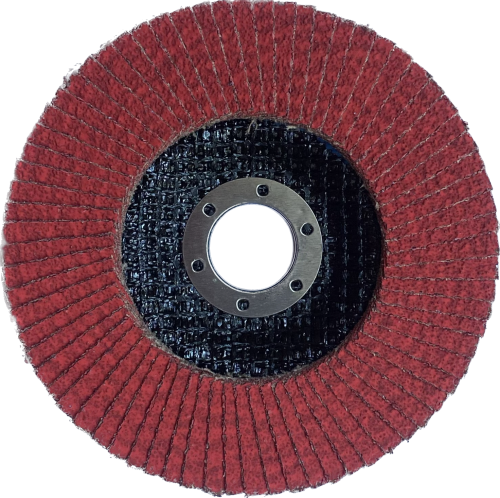 Lamelový brusný kotouč keramický - Ø 125 mm, zrnitost C60