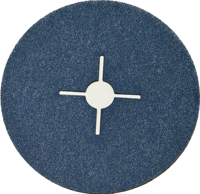 Fíbrový výsek zirkokorundový - Ø 125 mm, zrnitost ZK40